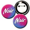 2" Diameter Button w/ Changing Colors Lenticular Effects - Pink/Purple (Custom)